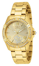 Load image into Gallery viewer, Invicta Women's 21384 Angel Crystal-Accented 18k Gold Ion-Plated Stainless Steel Watch
