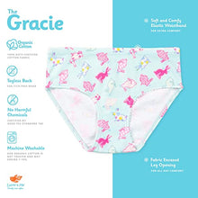 Load image into Gallery viewer, Lucky &amp; Me 100% Cotton Girls Underwear, Briefs Style, Gracie 7 Pack, Dinorama, Size 9-10 Years
