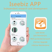 Load image into Gallery viewer, Iseebiz Smart Pet Camera, Dog Camera Treat Dispenser, 2-Way Audio, 720P Night Vision Camera, App Control(Android/iOS) Treat Tossing, 2.4G Wifi Enable, Compatible with Alexa, Monitor Your Dogs and Cats
