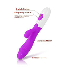 Load image into Gallery viewer, Portable 30-Speed Vibrating Silicone Waterproof G~Spôt Vîb~rá~törs Dual Vibration Home Personal Fitness Massage
