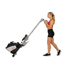Load image into Gallery viewer, Sunny Health &amp; Fitness SF-RW5622 Dual Function Magnetic Rowing Machine Rower w/LCD Monitor
