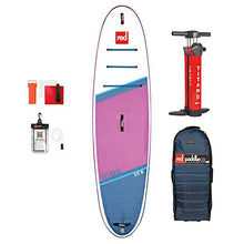 Load image into Gallery viewer, Red Paddle Co 2021 10'6 Ride SE | Durable Light Weight MSL Material | 18-25 PSI Rigidity | High Pressure Double Chambered Titan 2 Pump | Heavy Duty Wheeled Carry Bag | 5 Year Warranty
