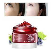 Load image into Gallery viewer, Lamilee Red Wine Face Mask Moisturizing Brightening Purifying Skin Shrink Pores Mask Facial Care Red-Wine 3.5 ounce
