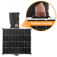 Load image into Gallery viewer, DOKIO Portable Foldable 150W 18v Solar Suitcase Monocrystalline, Folding Solar Panel Kit with Controller to Charge 12 Volts Batteries (AGM Lead/Acid Types Vented Gel) RV Camping Boat
