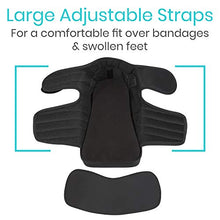 Load image into Gallery viewer, Vive Post Op Shoe - Lightweight Medical Walking Boot with Adjustable Strap - Post Injury Surgical Foot Cast - Durable Square Toe Orthopedic Support Brace for Broken Bone - Men, Women Fracture Recovery
