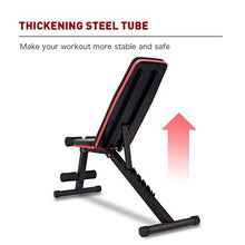 Load image into Gallery viewer, PASYOU Adjustable Weight Bench Full Body Workout Foldable Incline Decline Exercise Workout Bench for Home Gym
