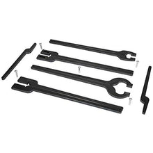 Load image into Gallery viewer, E-cowlboy Rapid Tongs Bundle Set Five Types DIY Blacksmith Tongs with Rivet, Rapid Bolt/Flat Jaw/Slot Jaw/V-Bit/Scroll Tongs
