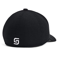 Load image into Gallery viewer, Under Armour Boys' Jordan Spieth Tour Hat , Black (001)/White , Youth Small/Medium

