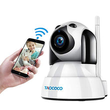 Load image into Gallery viewer, TAOCOCO Dog Camera, Pet Camera, 1080P FHD WiFi IP Surveillance Camera, Wireless Security Dome Camera for 2.4 GHz, Home Baby Monitor Nanny Cam with Smart Pan/Tilt/Zoom, Motion Detection, Night Vision
