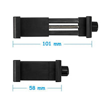 Load image into Gallery viewer, Vastar Universal Smartphone Tripod Adapter Cell Phone Holder Mount Adapter, Fits iPhone, Samsung, and all Phones, Rotates Vertical and Horizontal, Adjustable Clamp
