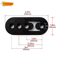 Load image into Gallery viewer, Exhaust Hangers 4 Holes 4 Packs &amp; 1080P FHD Webcam
