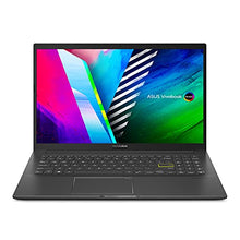 Load image into Gallery viewer, ASUS VivoBook 15 OLED K513 Thin &amp; Light Laptop, 15.6 OLED Display, Intel i5-1135G7 CPU, Intel Iris X Graphics, 12GB RAM, 512GB PCIe SSD, Fingerprint Reader, Windows 10 Home, Indie Black, K513EA-AB54
