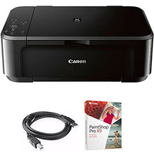 Load image into Gallery viewer, Canon Pixma MG3620 Wireless Inkjet All-in-One Multifunction Printer (0515C002) Bundle with High Speed 6-Foot USB Printer Cable and Corel Paintshop Pro 2018 (Digital Download)
