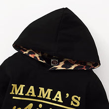 Load image into Gallery viewer, Newborn Baby Girl Clothes Outfits Infant Hooded Sweatshirt Pants Headband Toddler Girl Clothing Set
