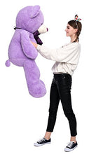 Load image into Gallery viewer, Toys Studio Giant Teddy Bear Plush Stuffed Animals for Girlfriend or Kids 47 Inch, (Purple)
