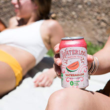 Load image into Gallery viewer, Waterloo Sparkling Water, Watermelon Naturally Flavored, 12 Fl Oz Cans, Pack of 12 | Zero Calories | Zero Sugar or Artificial Sweeteners | Zero Sodium
