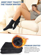 Load image into Gallery viewer, Bymore 2 Pairs Thermal Socks for Men,Heated Socks for Women, Warm Thick Winter Socks Insulated Cold Weather
