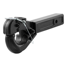 Load image into Gallery viewer, CURT 48004 Pintle Hook Hitch for 2-Inch Receiver, 20,000 lbs, Fits 2-1/2-Inch Lunette Ring

