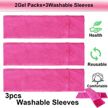 Load image into Gallery viewer, Reusable Perineal Cooling Pad for Postpartum &amp; Hemorrhoid Pain Relief,Hot and Cold Pads for Postpartum Essentials, Hot &amp; Cold Packs for Women After Pregnancy and Delivery, 2 Ice Pack and 3 Cover(pink)
