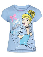 Load image into Gallery viewer, Disney Princess Belle Ariel Cinderella Jasmine Little Girls 4 Pack Graphic T-Shirts 6X

