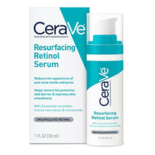 Load image into Gallery viewer, CeraVe Retinol Serum for Post-Acne Marks and Skin Texture | Pore Refining, Resurfacing, Brightening Facial Serum with Retinol | Fragrance Free &amp; Non-Comedogenic| 1 Oz

