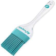 Load image into Gallery viewer, Teal Silicone Pastry Brush for Cooking and Baking, Basting Brush for Oil and Sauce , BBQ Grill Brush Kitchen Joy - Ideal as Turkey Baster, Cooking Brush &amp; Food Pastry Brush for Baking
