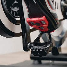 Load image into Gallery viewer, Venzo Bicycle Men's Road Cycling Riding Shoes - 3 Straps- Compatible with Peloton Shimano SPD &amp; Look ARC Delta - Perfect for Road Racing Bikes Black Color 42.5
