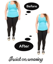 Load image into Gallery viewer, LODAY Waist Trainer Corset For Weight Loss Tummy Control Sport Workout Body Shaper , Black(zip&amp;hooks), Large
