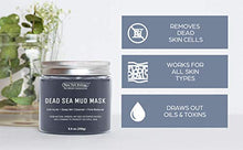 Load image into Gallery viewer, New York Biology Dead Sea Mud Mask for Face and Body - Spa Quality Pore Reducer for Acne, Blackheads and Oily Skin, Natural Skincare for Women, Men - Tightens Skin for A Healthier Complexion - 8.8 oz
