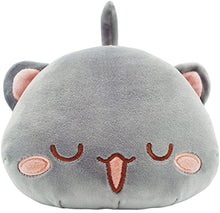 Load image into Gallery viewer, Onsoyours Cute Kitten Plush Toy Stuffed Animal Pet Kitty Soft Anime Cat Plush Pillow for Kids (Gray B, 12")
