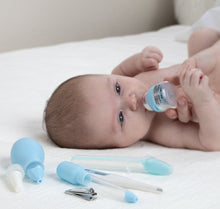 Load image into Gallery viewer, Nuby Complete Nursery Care Medical Kit for Healthy Baby - Small 7-Piece, Colors May Vary
