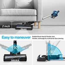 Load image into Gallery viewer, INSE Vacuum Cleaner S6T Blue and Long Runtime Battery
