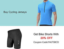 Load image into Gallery viewer, Spotti Men's Basic Short Sleeve Cycling Jersey - Bike Biking Shirt (Blue, Medium)
