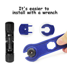 Load image into Gallery viewer, YXGOOD Solar Connectors MC4 Male/Female IP67 Waterproof Solar Panel Cable Connectors (6 Pairs Solar connectors)
