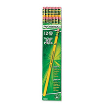 Load image into Gallery viewer, Ticonderoga 13872 Woodcase Pencil, HB #2, Yellow Barrel, 96/Pack
