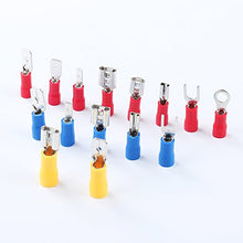 Load image into Gallery viewer, 280Pcs SAMOFU Electrical Wire Connectors Kit | Suitable for Marine, Home, Speakers, Various Crimp Terminal Shovel Shapes Butt Connector Kit
