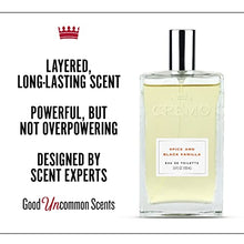 Load image into Gallery viewer, Cremo Spice &amp; Black Vanilla Cologne Spray, An Explosion of Vibrant Spices, Tobacco and Black Vanilla, 3.4 Oz
