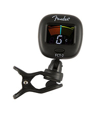 Load image into Gallery viewer, Fender FT-2 Professional Clip on Tuner for Acoustic Guitar, Electric Guitar, Bass, Mandolin, Violin, Ukulele, and Banjo
