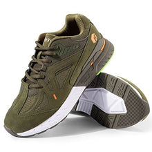 Load image into Gallery viewer, Extra Wide Women's Shoes Wide Width Sneakers for Walking with Wide Toe Box - Rebound Core (8 Wide, Army Green)
