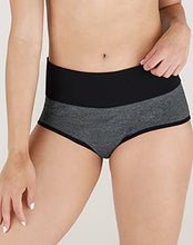 Load image into Gallery viewer, INNERSY Womens Menstrual Period Panties High Waist Cotton Postpartum Underwear 3 Pack(Large, Lake Blue /Light Green /Heather Grey)
