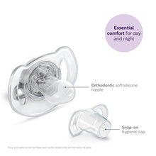 Load image into Gallery viewer, Philips Avent Orthodontic Pacifier, 6-18 Months, Animal Design SCF182/24 (Colors and designs may vary), 2 count
