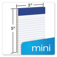 Load image into Gallery viewer, Ampad 20-208 Evidence 3" x 5" Narrow Perforated Writing Pads - White (12 Pads of 50 Sheets Each)
