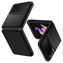 Load image into Gallery viewer, Spigen Tough Armor [Hinge Protection Technology] Designed for Galaxy Z Flip 3 5G Case (2021) - Black
