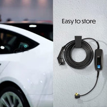 Load image into Gallery viewer, Lectron 240V 40 Amp Level 2 EV Charger with 18ft Extension Cord J1772 Cable &amp; NEMA 14-50 Plug
