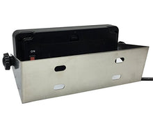 Load image into Gallery viewer, Angel USA Extra Large Platform 22 Inches x 18 Inches Stainless Steel 400 Pounds Heavy Duty Digital Postal Shipping Scale, Powered by Batteries or AC Adapter, for Floor Bench Office Weight Weighing
