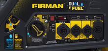Load image into Gallery viewer, Firman H08051 10000/8000 Watt 120/240V 30/50A Electric Start Gas or Propane Dual Fuel Portable Generator CARB Certified
