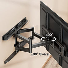 Load image into Gallery viewer, Full Motion TV Wall Mount and Universal TV Screws Pack Bundle
