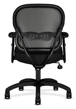 Load image into Gallery viewer, The HON Company BSXVL712MM10 HON Wave Mid-Back Mesh Office or Computer Chair with Adjustable Arms, Black (VL712)
