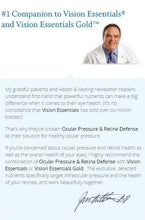 Load image into Gallery viewer, Dr. Whitaker's Ocular Pressure &amp; Retina Defense Supplement to Support Healthy Intraocular Pressure Levels, Circulation &amp; Eye Tissue (30 Capsules)
