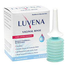 Load image into Gallery viewer, LUVENA Daily Personal Feminine Rinse - Ultra Gentle Wash to Maintain Freshness &amp; Resist Odor - pH Balanced, Paraben Free, Gynecologist Tested - Soothing &amp; Moisturizing (2 Pack, 3oz Bottles)
